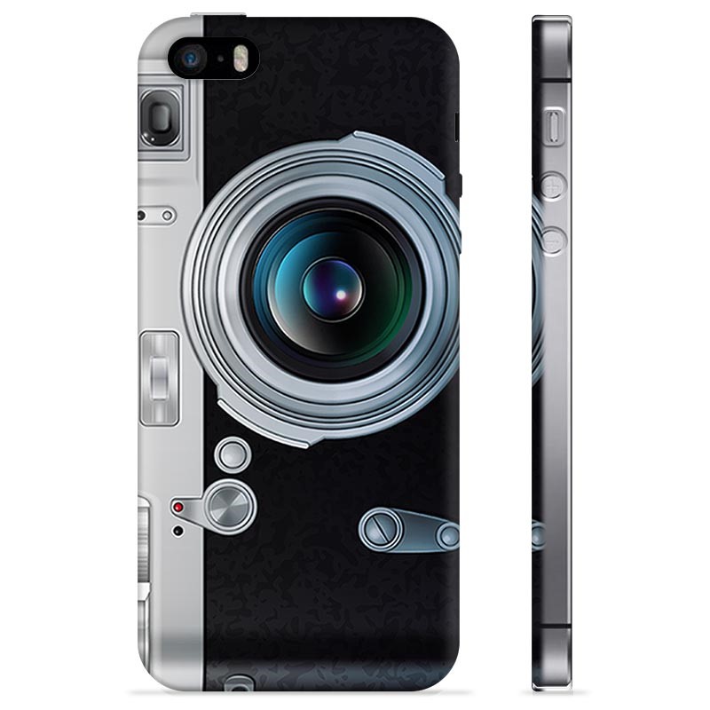 iPhone 5/5S/SE TPU Case - Retro Camera