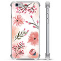 iPhone 6 / 6S Hybrid Case - Pink Flowers