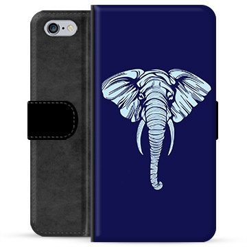 iPhone 6 / 6S Premium Wallet Case - Elephant