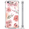 iPhone 6 Plus / 6S Plus Hybrid Case - Pink Flowers