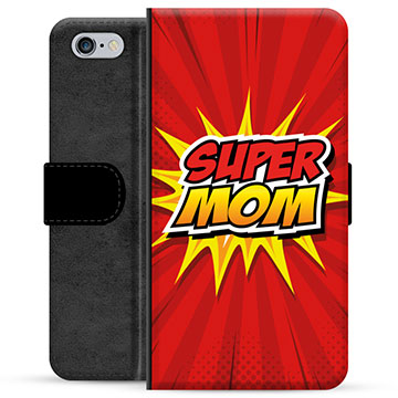 iPhone 6 / 6S Premium Wallet Case - Super Mom