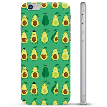 iPhone 6 Plus / 6S Plus TPU Case - Avocado Pattern