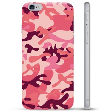 iPhone 6 / 6S TPU Case - Pink Camouflage