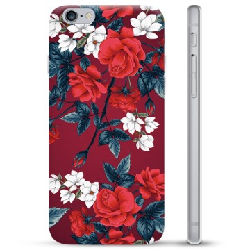 iPhone 6 / 6S TPU Case - Vintage Flowers