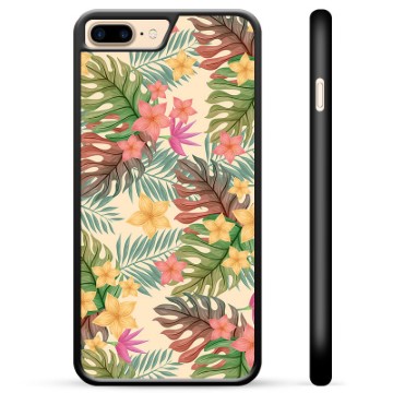 iPhone 7 Plus / iPhone 8 Plus Protective Cover - Pink Flowers