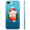 iPhone 7 Plus / iPhone 8 Plus TPU Case - Winter Piggy