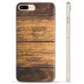 iPhone 7 Plus / iPhone 8 Plus TPU Case - Wood