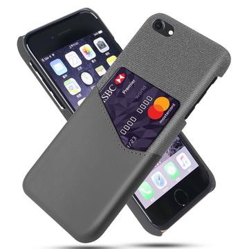 iPhone 7/8/SE (2020)/SE (2022) KSQ Case with Card Pocket - Grey