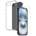 iPhone 16e Northjo 2-in-1 Protection Set - Clear