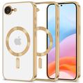 iPhone 16e Tech-Protect MagFlex Case - MagSafe Compatible - Clear / Gold