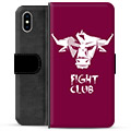 iPhone X / iPhone XS Premium Wallet Case - Bull