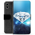 iPhone X / iPhone XS Premium Wallet Case - Diamond