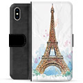 iPhone X / iPhone XS Premium Wallet Case - Paris