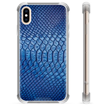 iPhone X / iPhone XS Hybrid Case - Leather