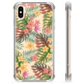 iPhone X / iPhone XS Hybrid Case - Pink Flowers