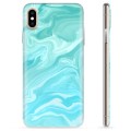 iPhone XS Max TPU Case - Blue Marble