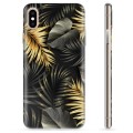 iPhone XS Max TPU Case - Golden Leaves