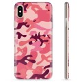 iPhone XS Max TPU Case - Pink Camouflage