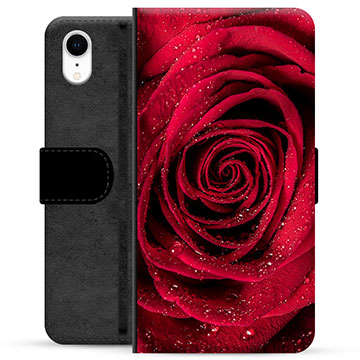 iPhone XR Premium Wallet Case - Rose