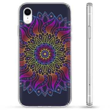 iPhone XR Hybrid Case - Colorful Mandala