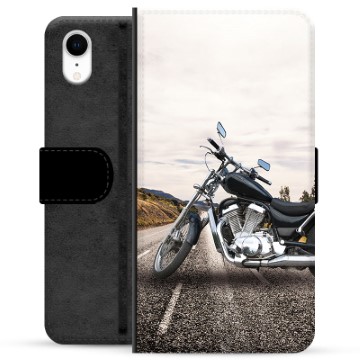 iPhone XR Premium Wallet Case - Motorbike