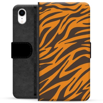 iPhone XR Premium Wallet Case - Tiger