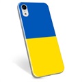 iPhone XR TPU Case Ukrainian Flag - Yellow and Light Blue