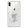 iPhone XS Back Cover Repair - Glass Only - White