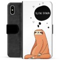 iPhone X / iPhone XS Premium Wallet Case - Slow Down