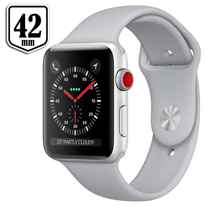 Apple Watch Series 3 LTE MQKM2ZD/A - Aluminium, Sport Band ...