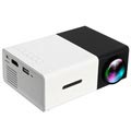 Mini Portable Full HD LED Projector YG300 (Bulk) - Black / White