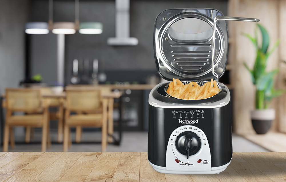 Techwood TFF-86 Fryer, fondue 2-in-1