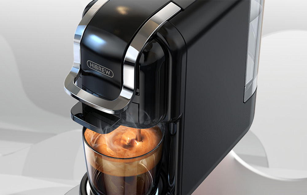 HiBREW H2B 5-in-1 capsule coffee maker - black